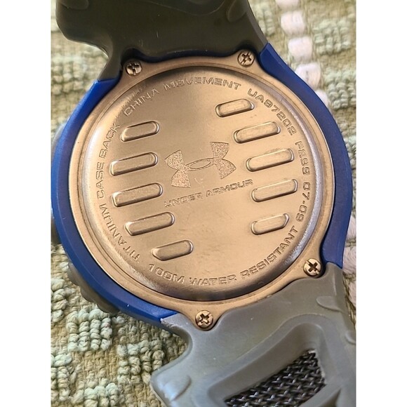 RARE MEN'S Under Armour DIGITAL Watch UA97202 Tested Works  Gym Casual - Picture 7 of 9